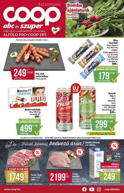 COOP - Abc & szuper / Alföld Pro-Coop Zrt.