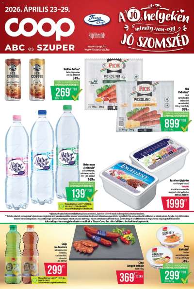 COOP - Abc & Szuper / Tisza