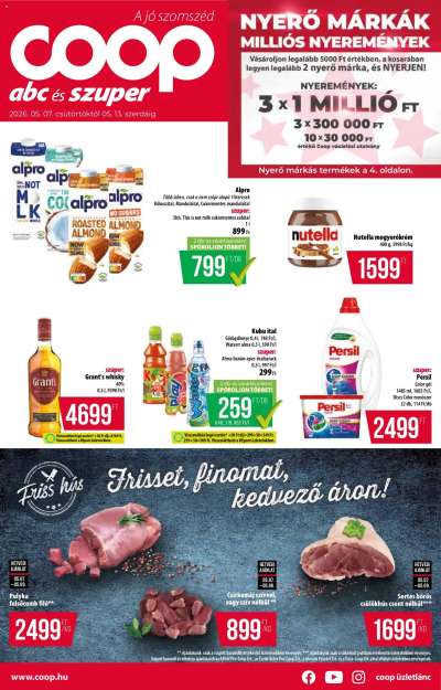 COOP akciós újság