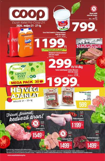 COOP - Újság Észak Kelet Pro-Coop Zrt