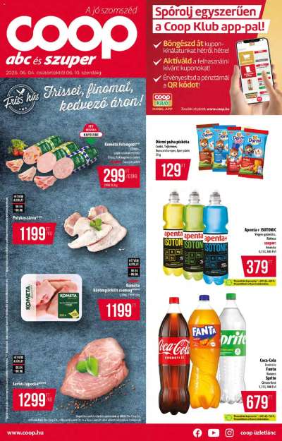 COOP akciós újság