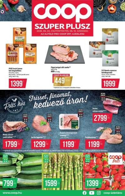 COOP - Szuper Plus / Alföld Pro-Coop Zrt.