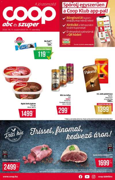 COOP akciós újság