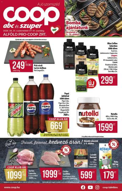 COOP - Abc & szuper / Alföld Pro-Coop Zrt.