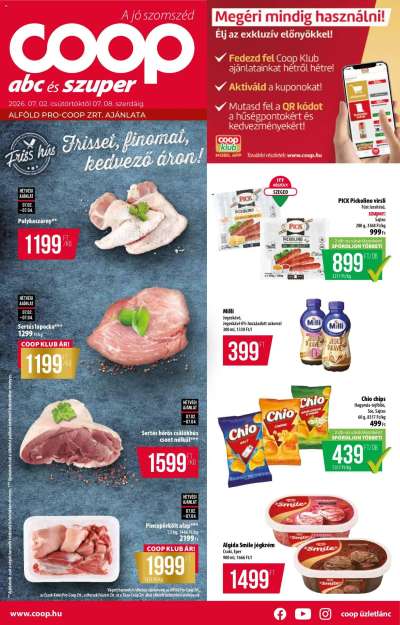 COOP - Abc & szuper / Alföld Pro-Coop Zrt.