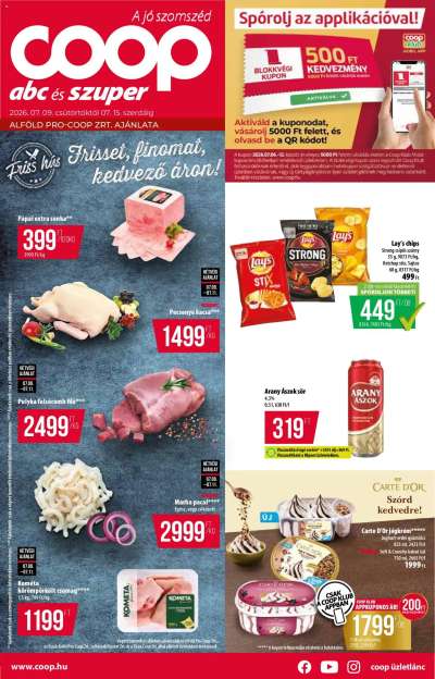COOP - Abc & szuper / Alföld Pro-Coop Zrt.