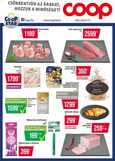 COOP akciós újság