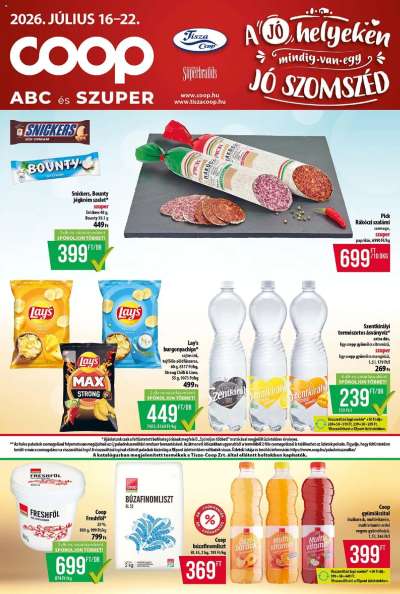 COOP - Abc & Szuper / Tisza