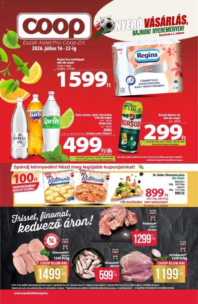 COOP - Újság Észak Kelet Pro-Coop Zrt