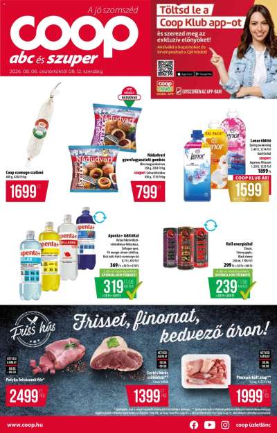 COOP akciós újság