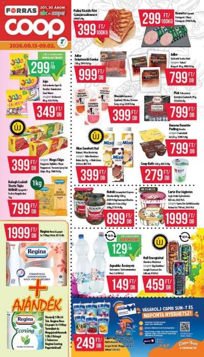COOP akciós újság