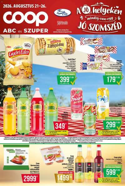 COOP - Abc & Szuper / Tisza