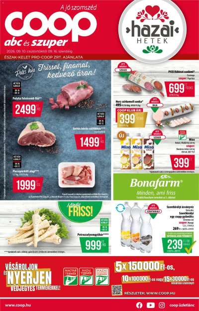 COOP - Újság Észak Kelet Pro-Coop Zrt