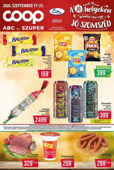 COOP - Abc & Szuper / Tisza