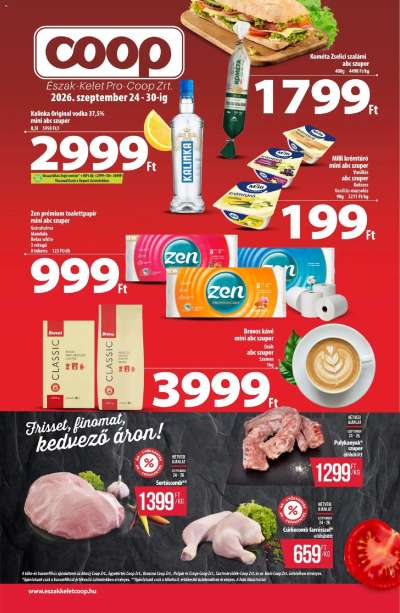 COOP - Újság Észak Kelet Pro-Coop Zrt
