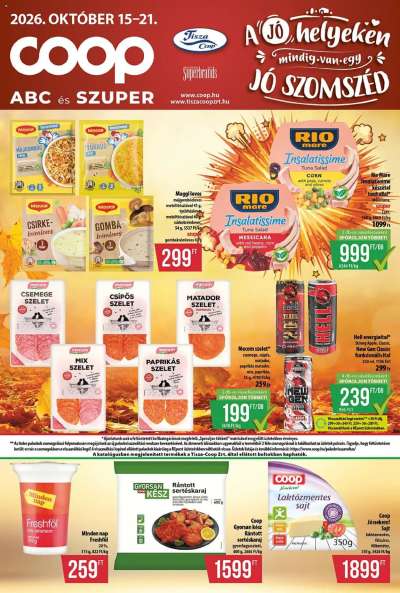 COOP - Abc & Szuper / Tisza
