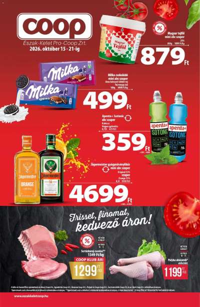 COOP - Újság Észak Kelet Pro-Coop Zrt