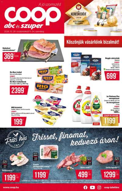 COOP akciós újság