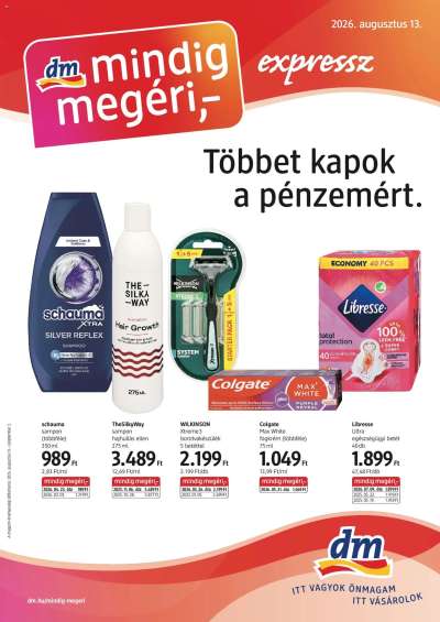DM Drogerie Markt akciós újság