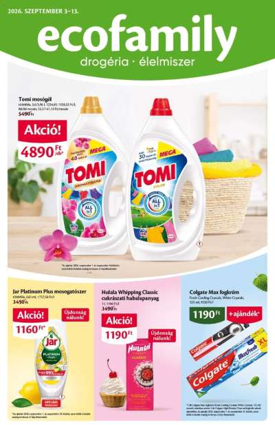 Ecofamily akciós újság
