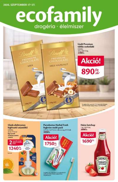Ecofamily akciós újság