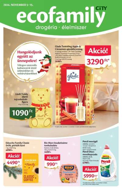 Ecofamily City akciós újság