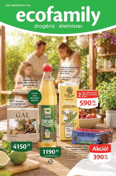 Ecofamily akciós újság