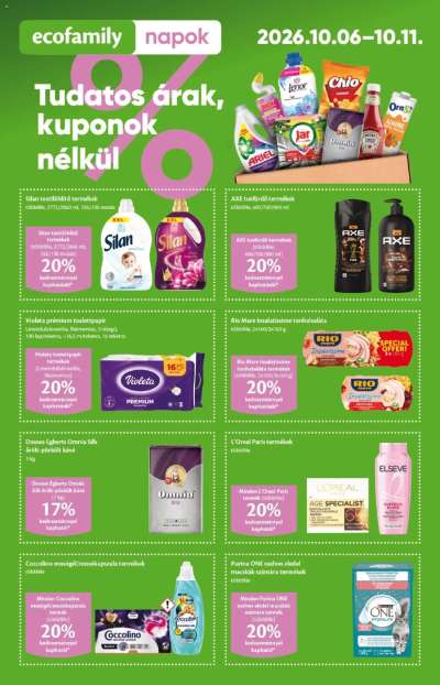 Ecofamily Akciós újság