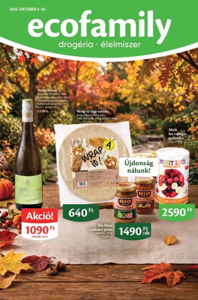 Ecofamily akciós újság