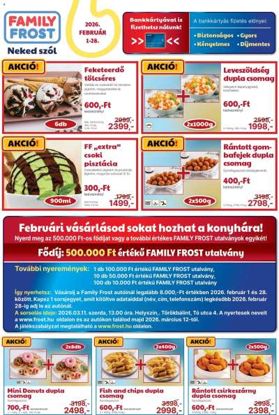 Akciós újság Family Frost