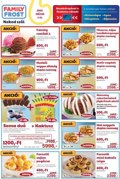 Family Frost akciós újság