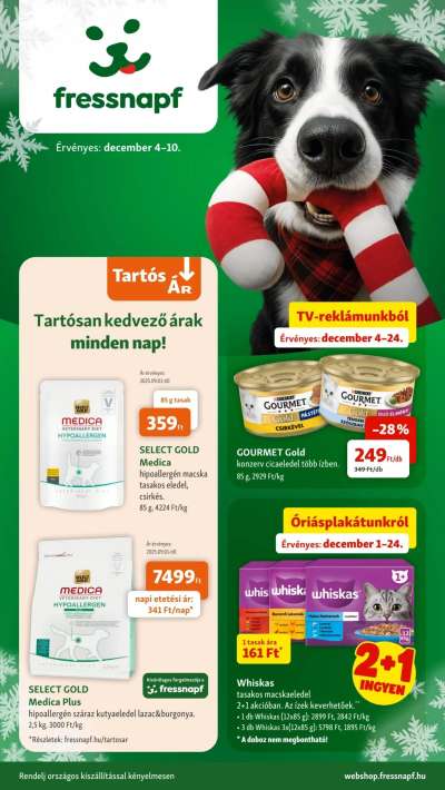Akciós újság Fressnapf