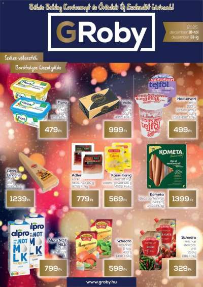 Akciós újság G'Roby