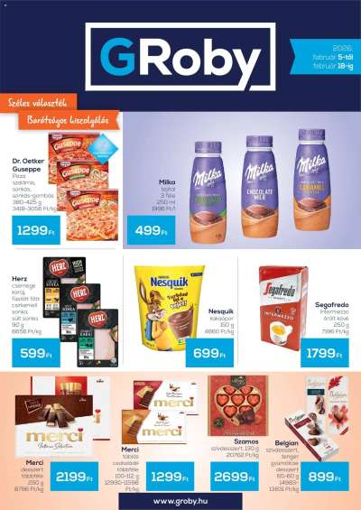 Akciós újság G'Roby