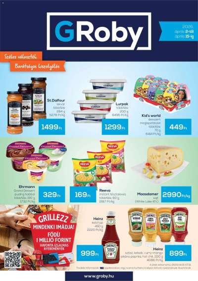 G'Roby akciós újság