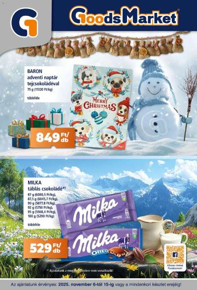 Akciós újság Goods Market
