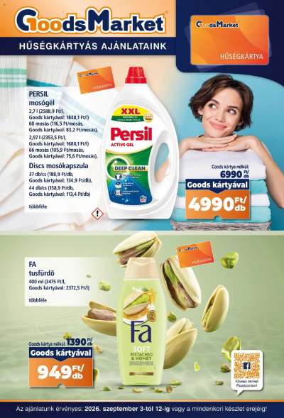 Goods Market Hűségkártyás ajánlataink
