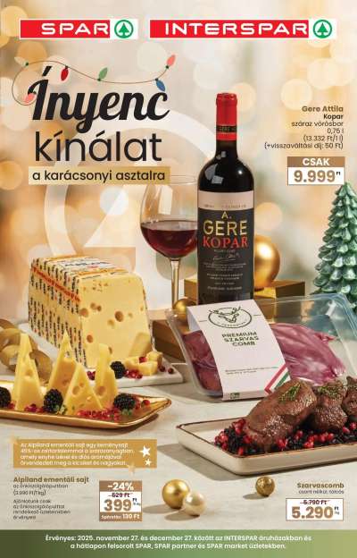 Karácsonyi Ínyenc katalógus