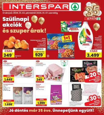 Akciós újság Interspar