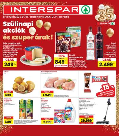 Akciós újság Interspar