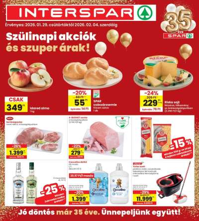 Akciós újság Interspar