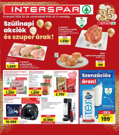 Akciós újság Interspar