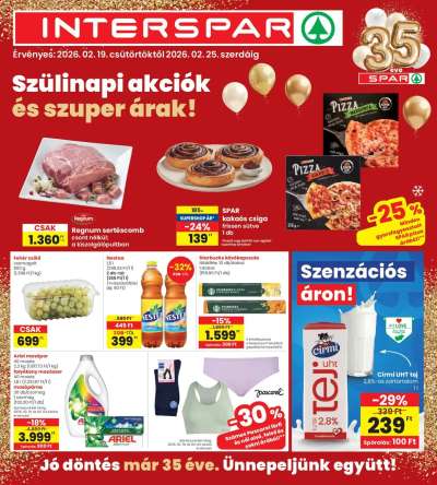 Akciós újság Interspar