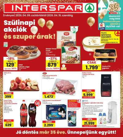 Interspar akciós újság