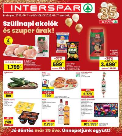Interspar akciós újság