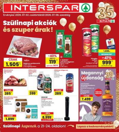 Interspar akciós újság