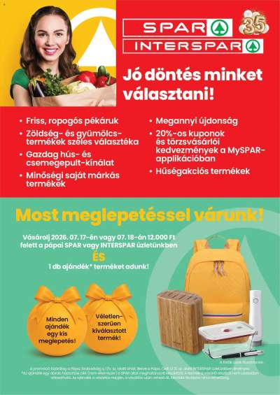 Interspar Pápa szórólap