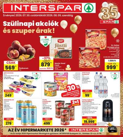 Interspar akciós újság