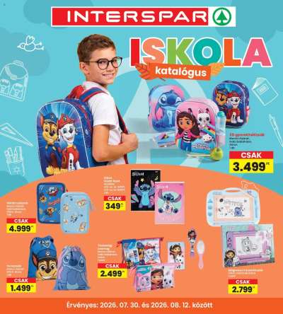 Interspar Iskola katalógus