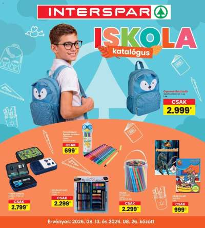 Interspar Iskola katalógus